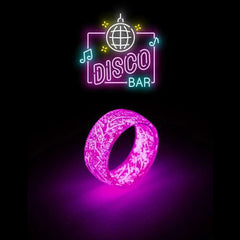 New Magic Forest Glow-in-the-Dark Crackle Ring