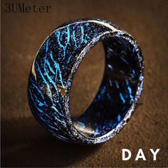New Magic Forest Glow-in-the-Dark Crackle Ring