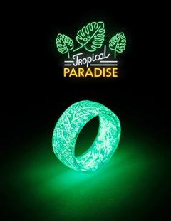New Magic Forest Glow-in-the-Dark Crackle Ring