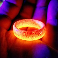 New Magic Forest Glow-in-the-Dark Crackle Ring